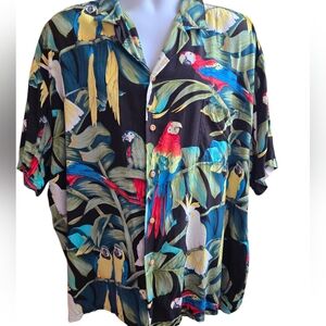 Paradise Found Vintage Men's Aloha Shirt 3xl